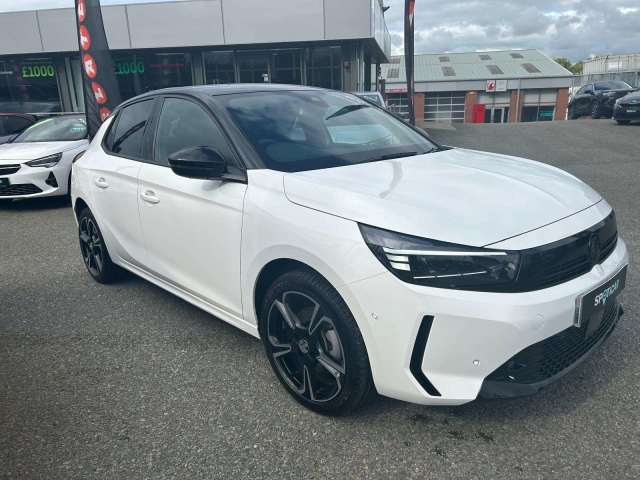 Vauxhall Corsa 5dr 1.2 Turbo 100 Gs Hatchback Petrol Arctic White