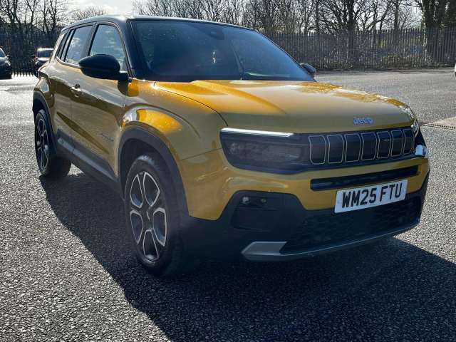 Jeep Avenger 1.2 Summit Hatchback Petrol Sun Yellow