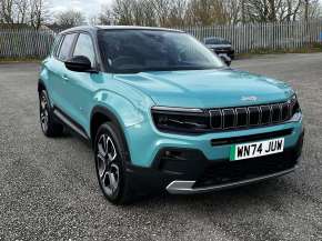 JEEP AVENGER at Slaters Colwyn Bay