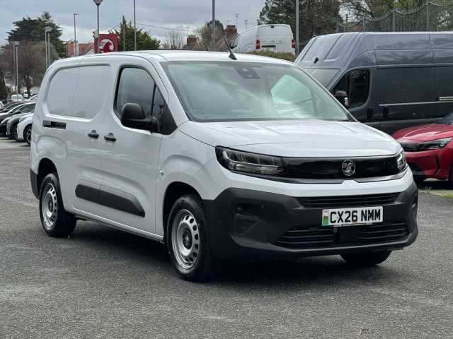 Vauxhall Combo Cargo PV XL PRIME+ 1.5D 100 S&S MT6 Van Diesel Kaolin White