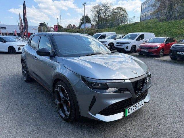 Alfa Romeo Junior 0.0 207kW Elettrica Veloce 54kWh 5dr Auto Hatchback Electric Grey/black
