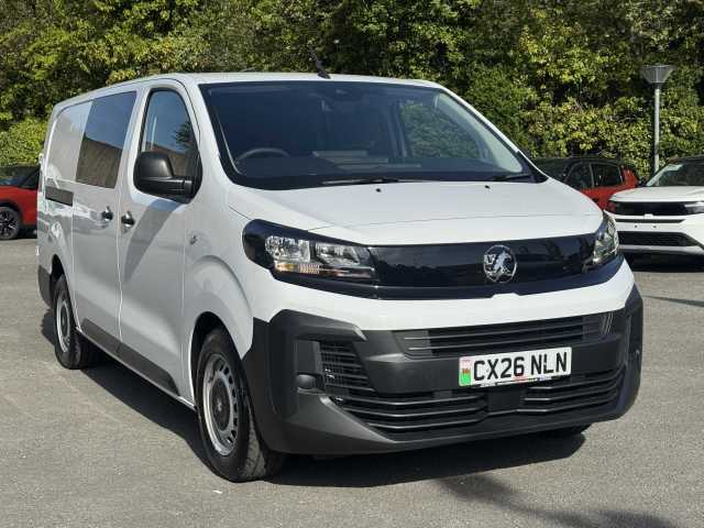 Vauxhall Vivaro L2h1 Db/cb 2.0d 145 Prime Van - Combie Diesel Kaolin White
