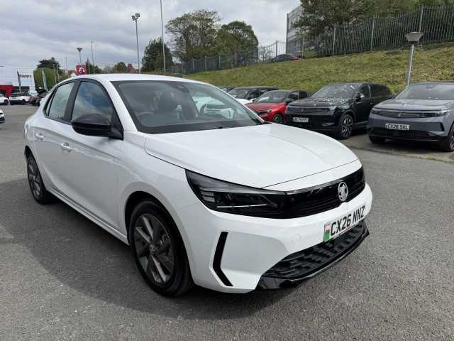 Vauxhall Corsa 5dr Hat 1.2 Turbo 100ps Design Hatchback Petrol Contour White