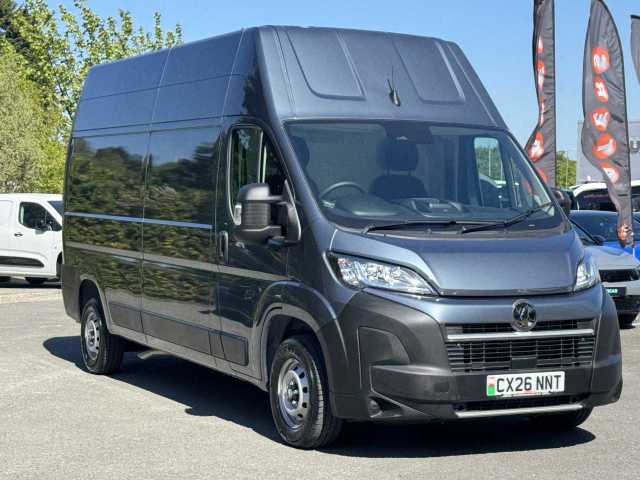 Vauxhall Movano L3h3 Van 3500 2.2 Tb D 140 Prime Panel Van Diesel Iron Grey