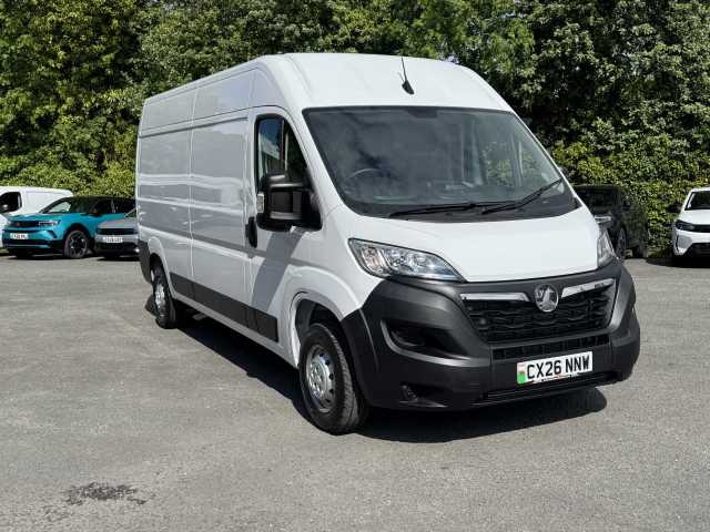 Vauxhall Movano L3h2 Van 3500 2.2 Tb D 140 Prime Panel Van Diesel Kaolin White