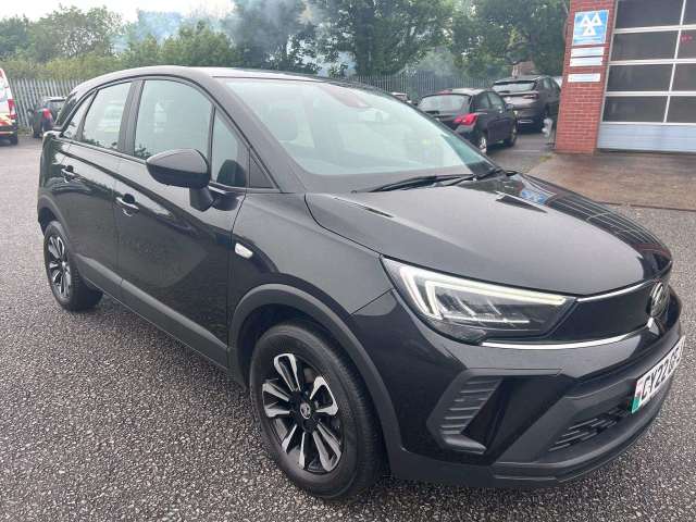 Vauxhall Crossland 1.2 Design Turbo Station Wagon Petrol Black