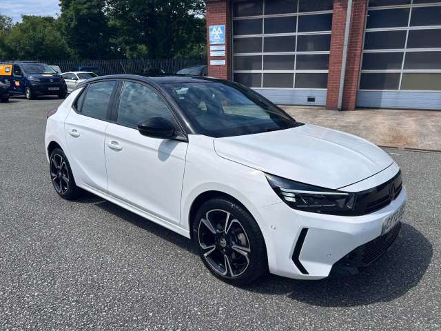 Vauxhall Corsa 5dr 1.2 Turbo 100 Gs Hatchback Petrol Arctic White