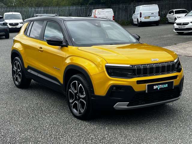 Jeep Avenger 1.2 Summit Petrol Yellow