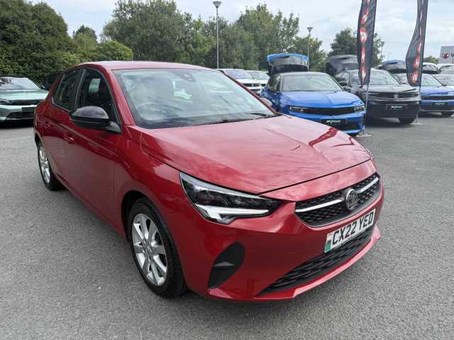 Vauxhall Corsa 5dr 1.2 Turbo 100 SE Edtn Au Hatchback Petrol Red