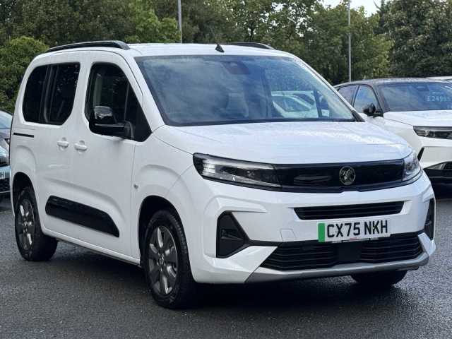 Vauxhall Combo-life Life Electric 5dr 50kwh Ultm Au MPV Electric Arctic White