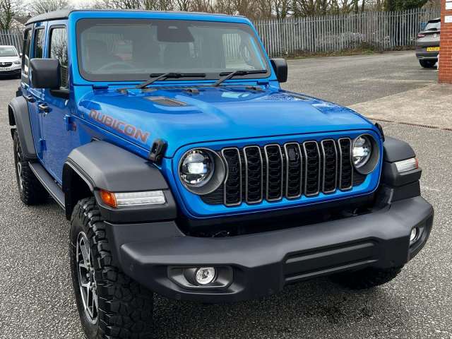 Jeep Wrangler 4dr 2.0 Gme 272hp Rubicon Au Station Wagon Petrol Hydro Blu Pearl