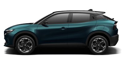 Alfa Romeo Junior Elettrica - Navigli Blue with Black Roof