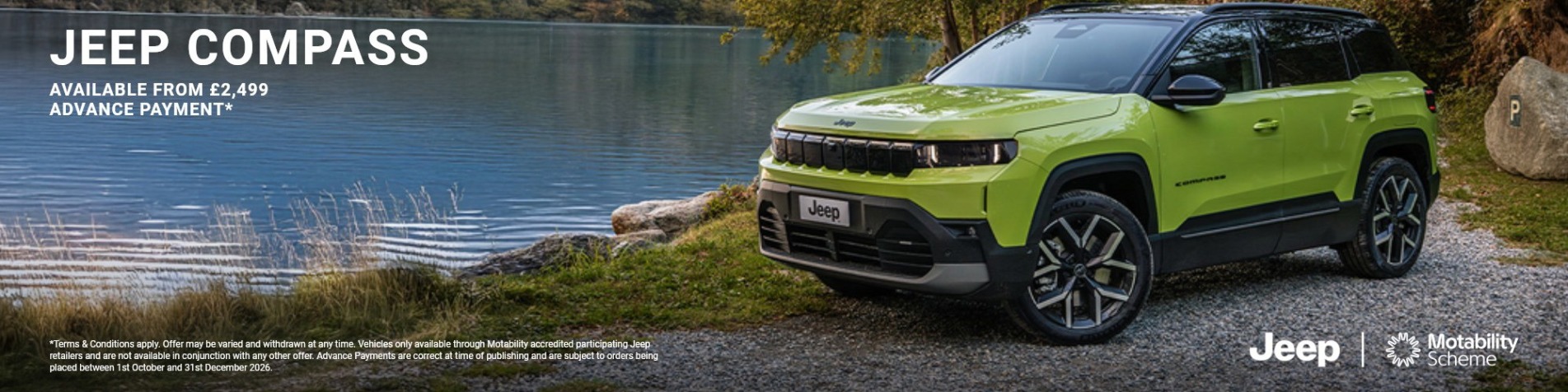 jeep compass motability